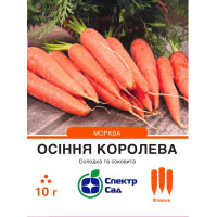 Осіння королева, морковь типа Флакке, позднеспелая, 10 г, СПЕКТР